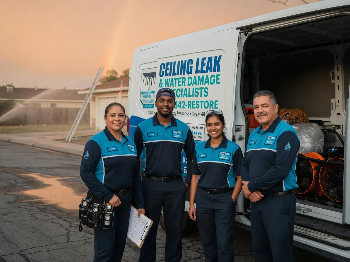 Ceiling Leak Cleanup company in Beulah, WY